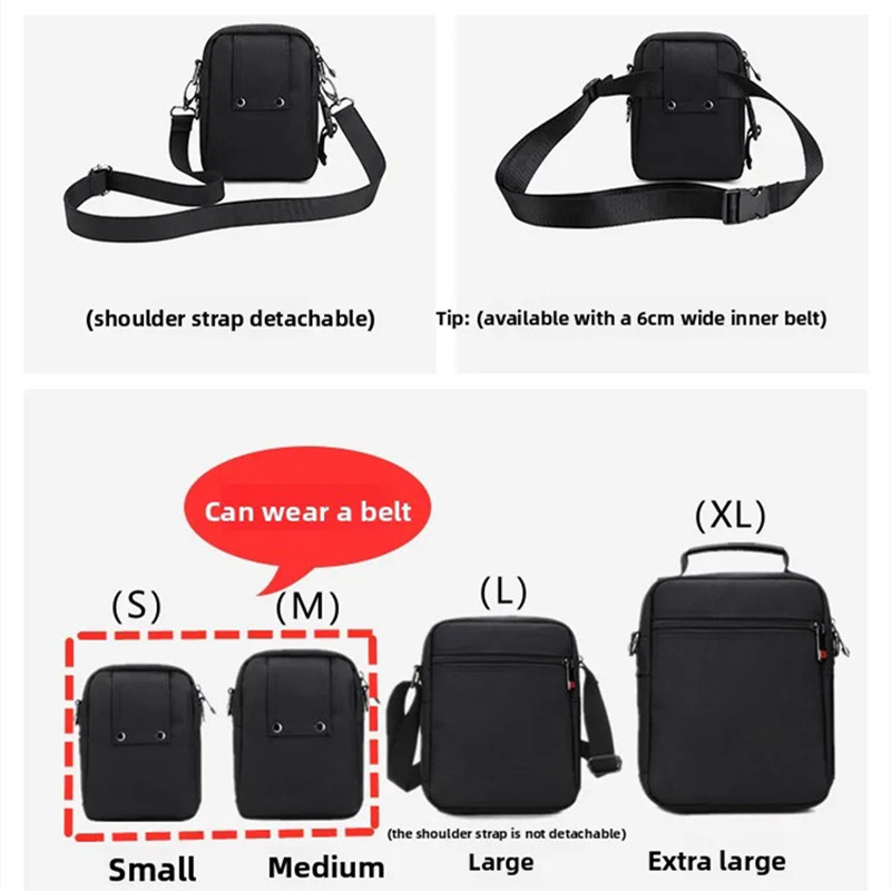 JANGEAR Men Shoulder Bag Casua - Fashion Harness Men reseña y precio