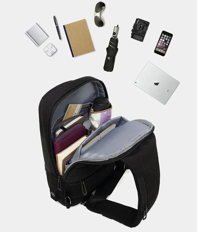 Men's Fashion Chest Bag Waterp - Fashion Harness Men reseña y precio