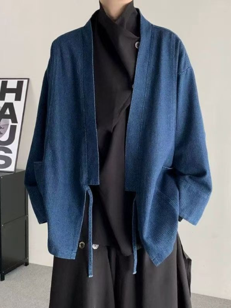 Vintage Japanese Style Denim C - Mens Fashion Jumpers reseña y precio