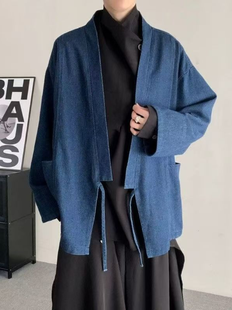 Vintage Japanese Style Denim C - Mens Fashion Jumpers reseña y precio