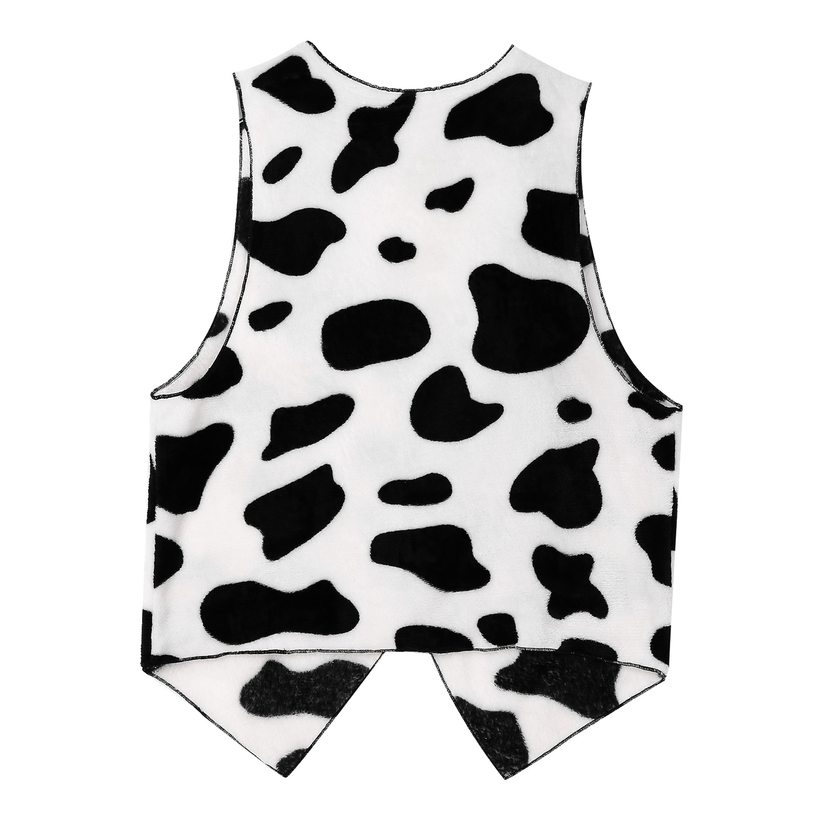 Men Cow Printed Vest Jacket Co - Mens Fashion Jumpers reseña y precio