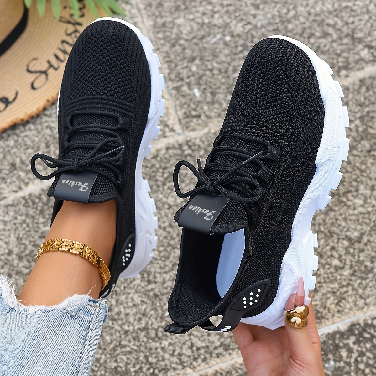 Breathable Knit Sneakers Fashi - Men'S Fashion For 30 Year Olds reseña y precio