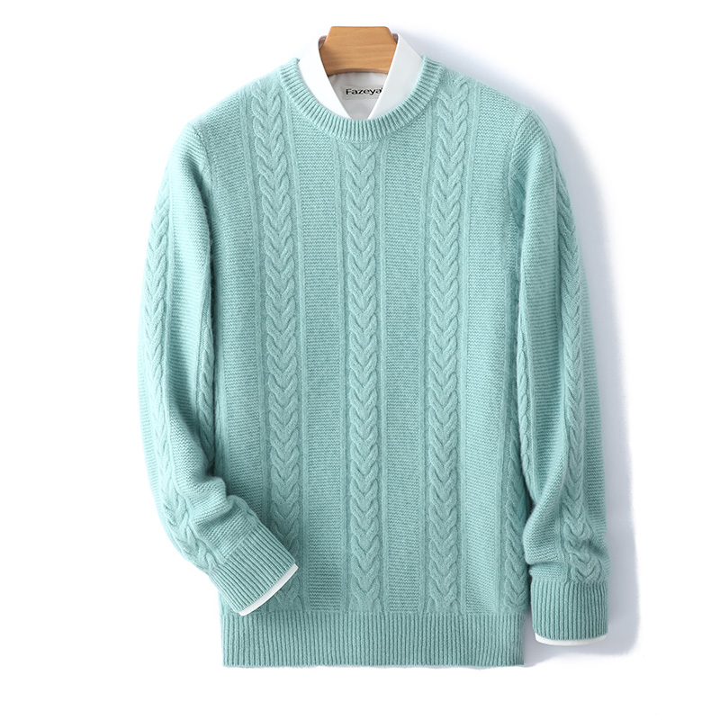 100% Merino Wool Sweater Men's - Mens Fashion Jumpers reseña y precio