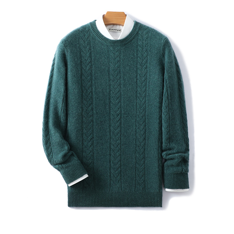 100% Merino Wool Sweater Men's - Mens Fashion Jumpers reseña y precio