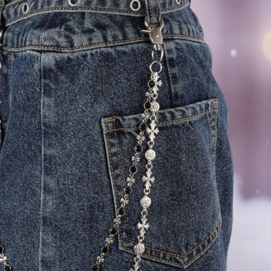 Cross Y2K Vintage Style Trouse - Jeans Pants Fashion Men reseña y precio