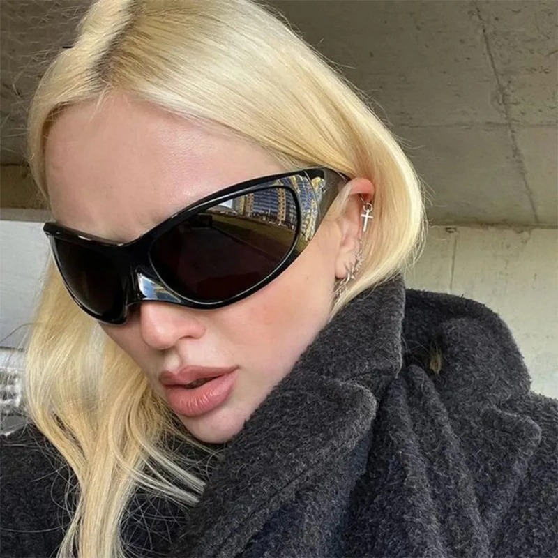 New Y2K Punk Sunglasses Women  - Men'S Fashion Y2K reseña y precio
