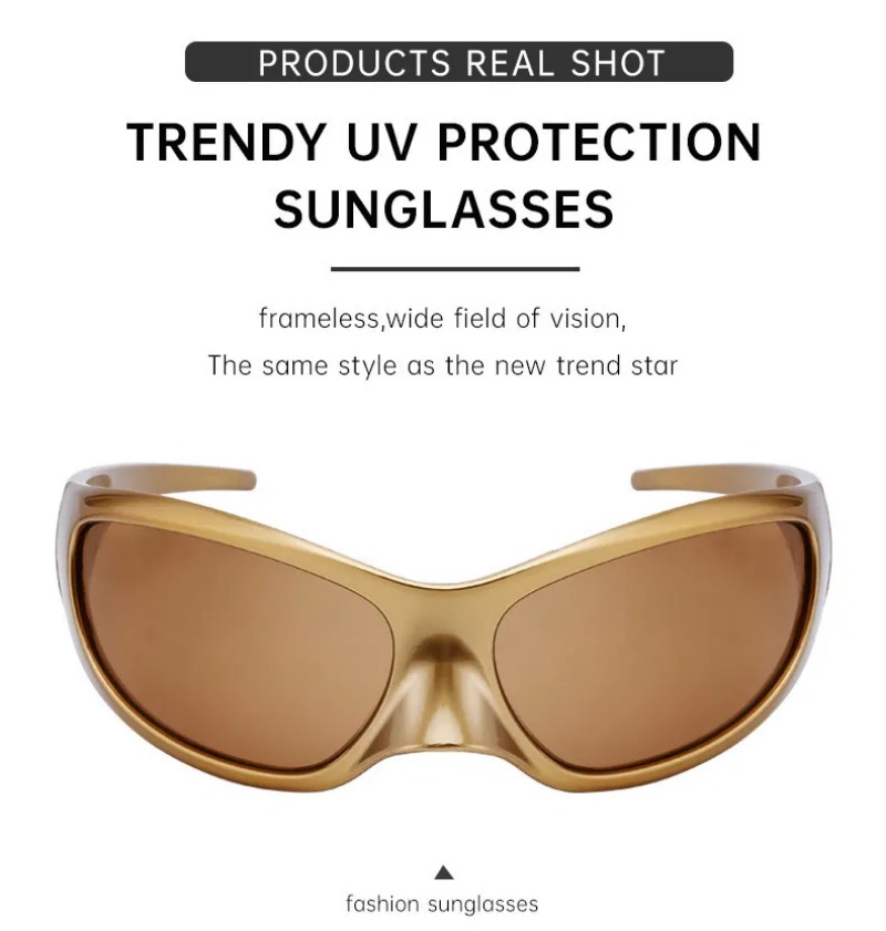 New Y2K Punk Sunglasses Women  - Men'S Fashion Y2K reseña y precio