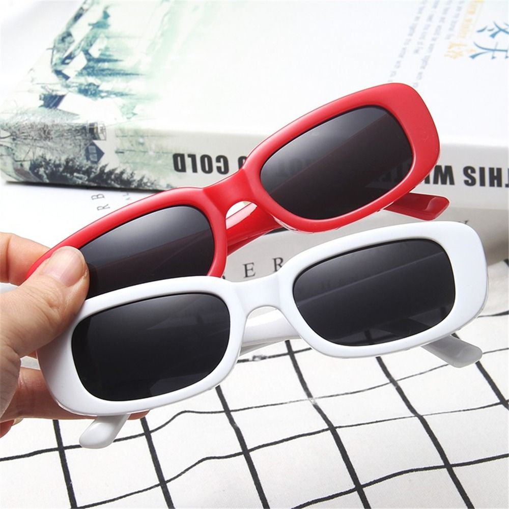 Trendy Narrow Square Frame Y2K - Men'S Fashion Y2K reseña y precio
