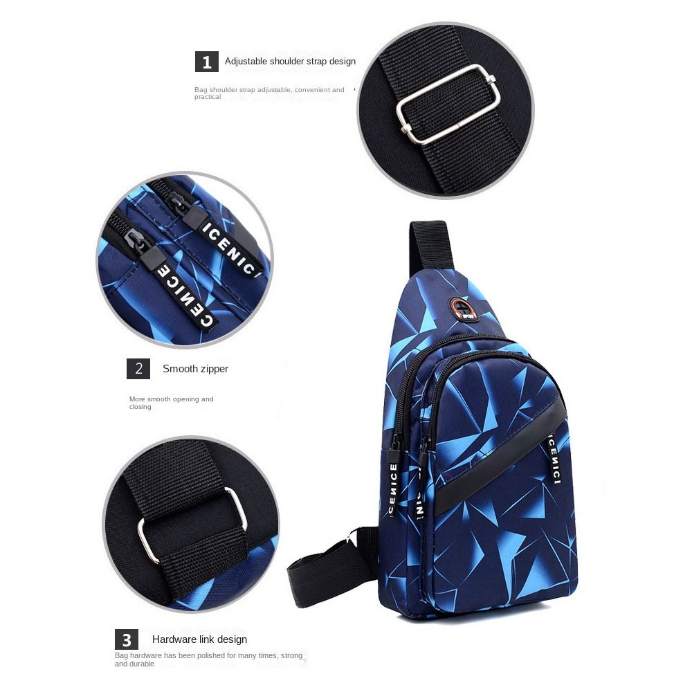 Fashion 2-Layer Chest bag Trav - Fashion Harness Men reseña y precio