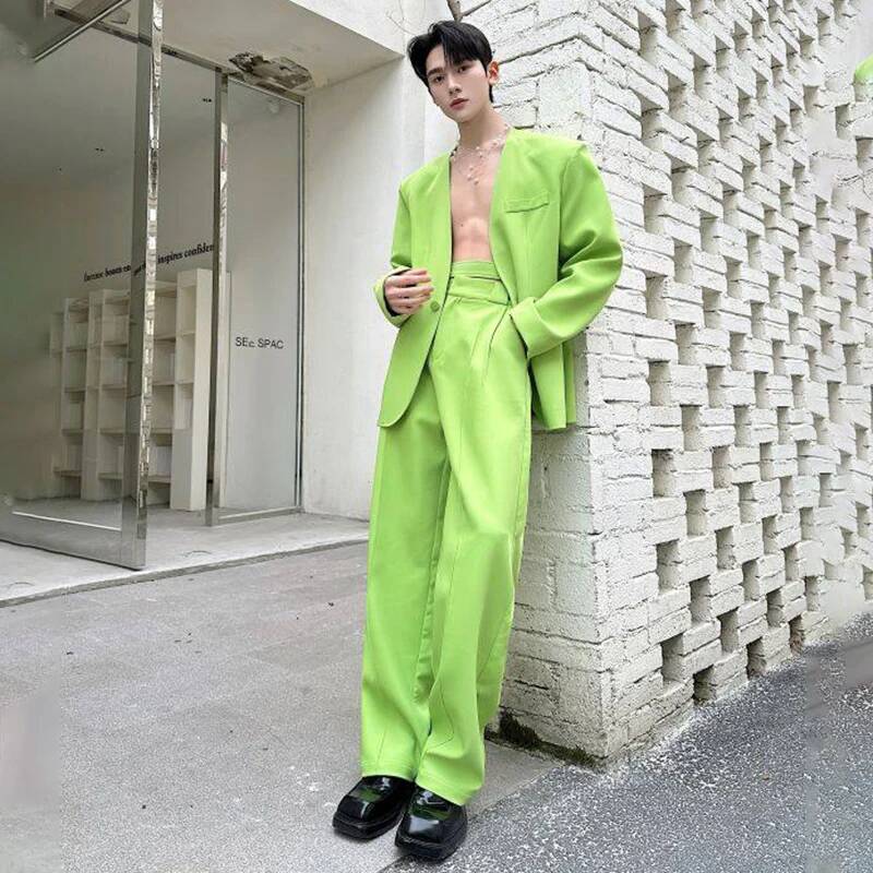 LUZHEN 2026 Spring New Solid C - Men Fashion Elegant reseña y precio
