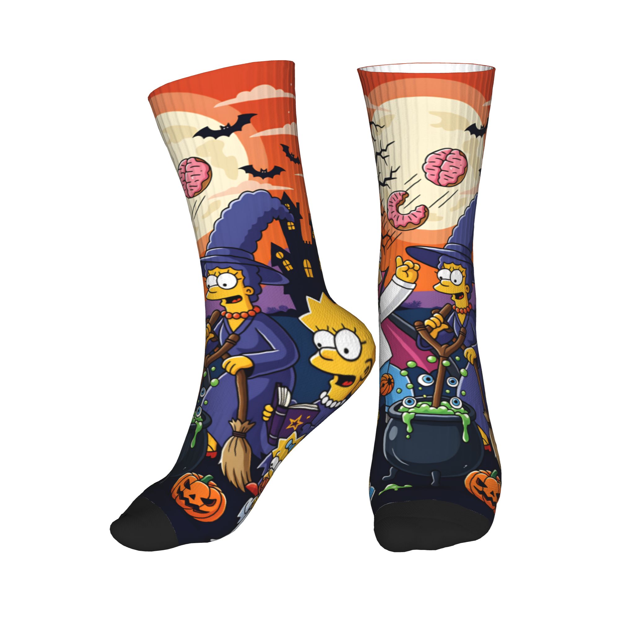 Men's Socks S-Simpsons Hallowe - Men'S Fashion Youtube reseña y precio