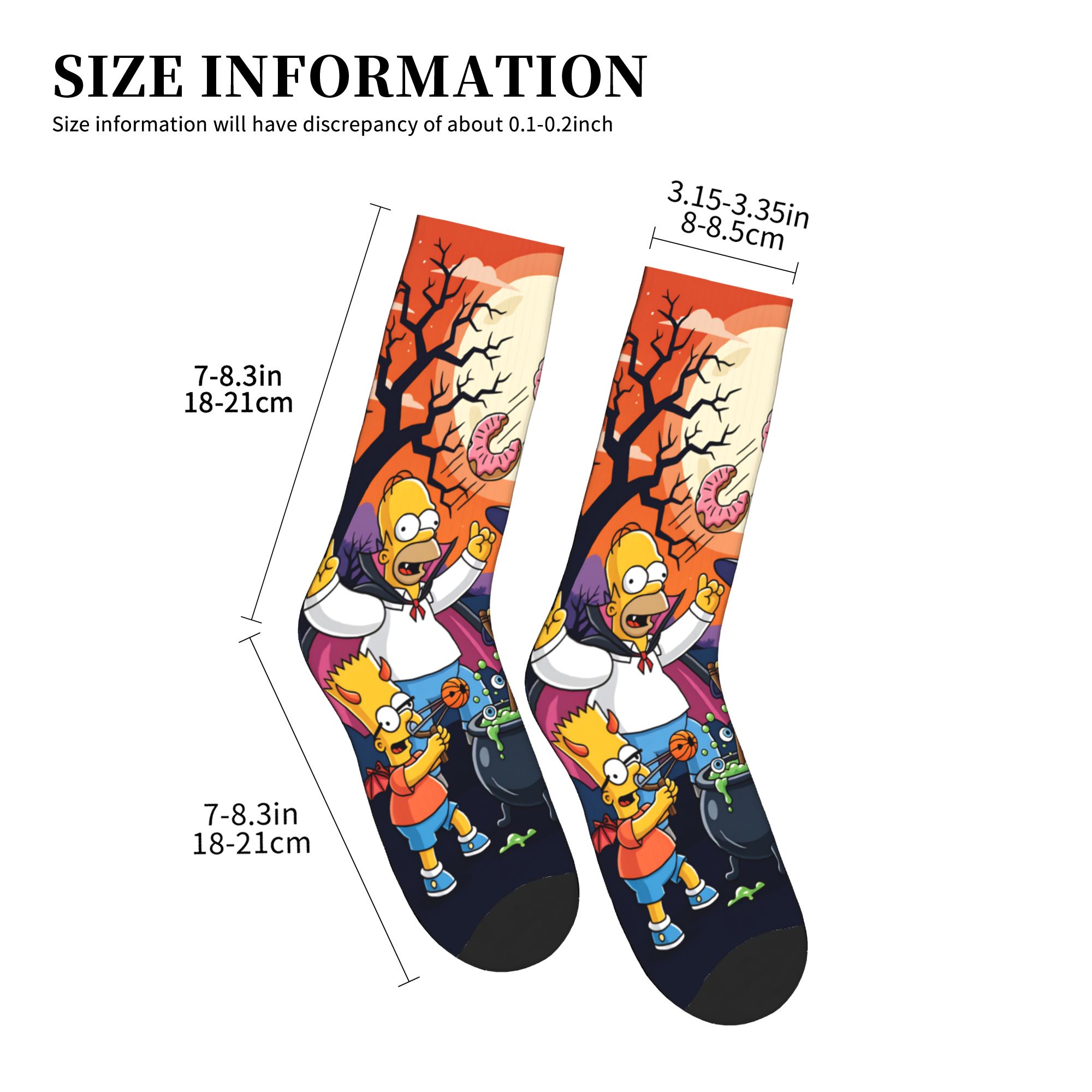 Men's Socks S-Simpsons Hallowe - Men'S Fashion Youtube reseña y precio