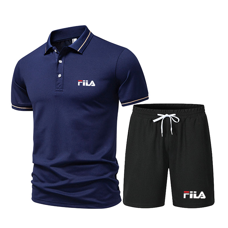 Men's Fashionable 2-Piece Spor - Men'S Fashion Polo reseña y precio