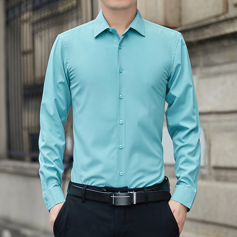 New Plus Size Men Solid Color  - Men'S Fashion Formal reseña y precio