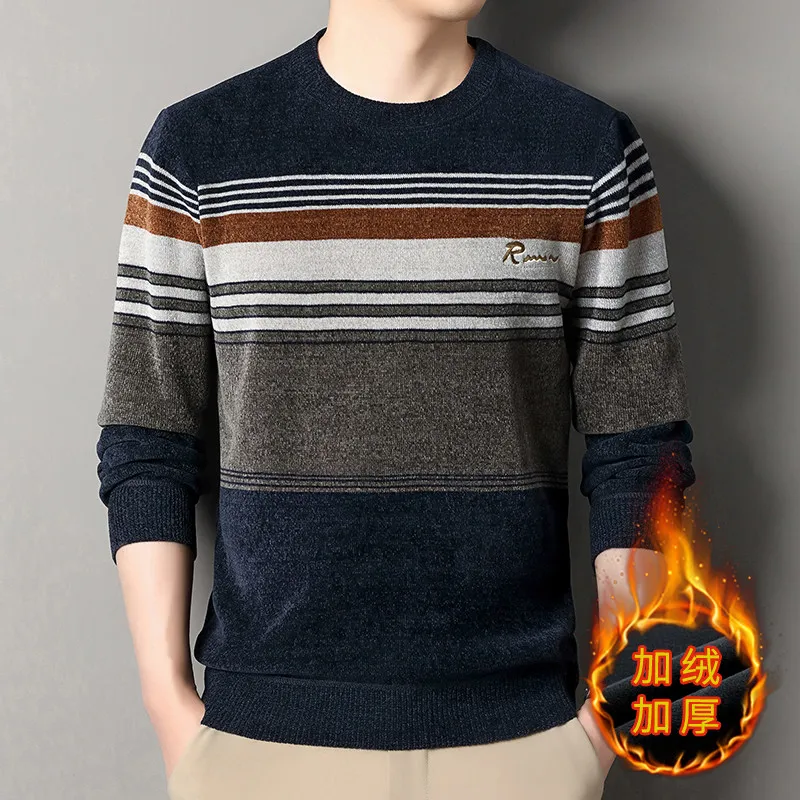 Men O-neck Pullovers Knited Sw - Mens Fashion Jumpers reseña y precio