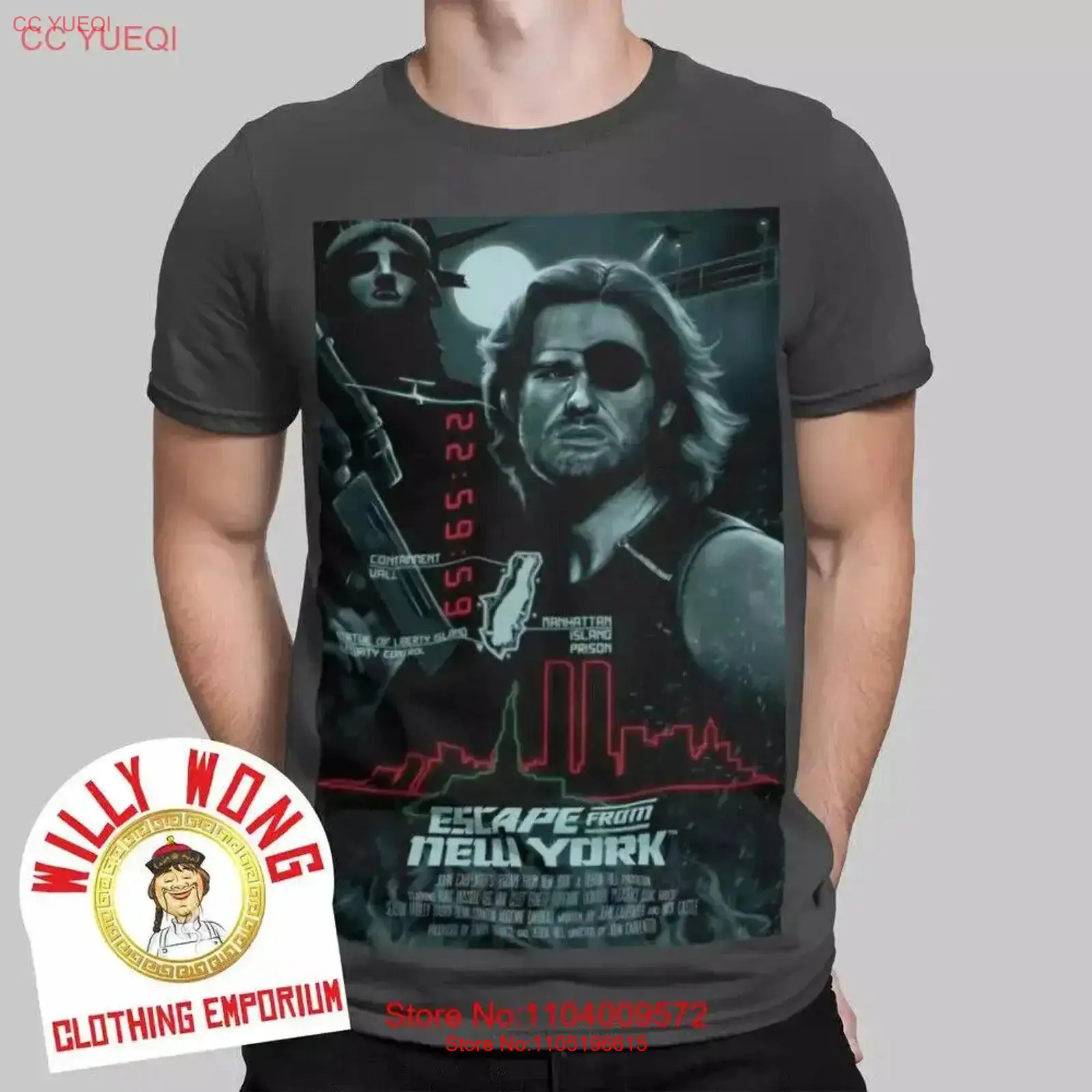 Escape From New York T Shirt R - Mens Fashion In The 80S reseña y precio