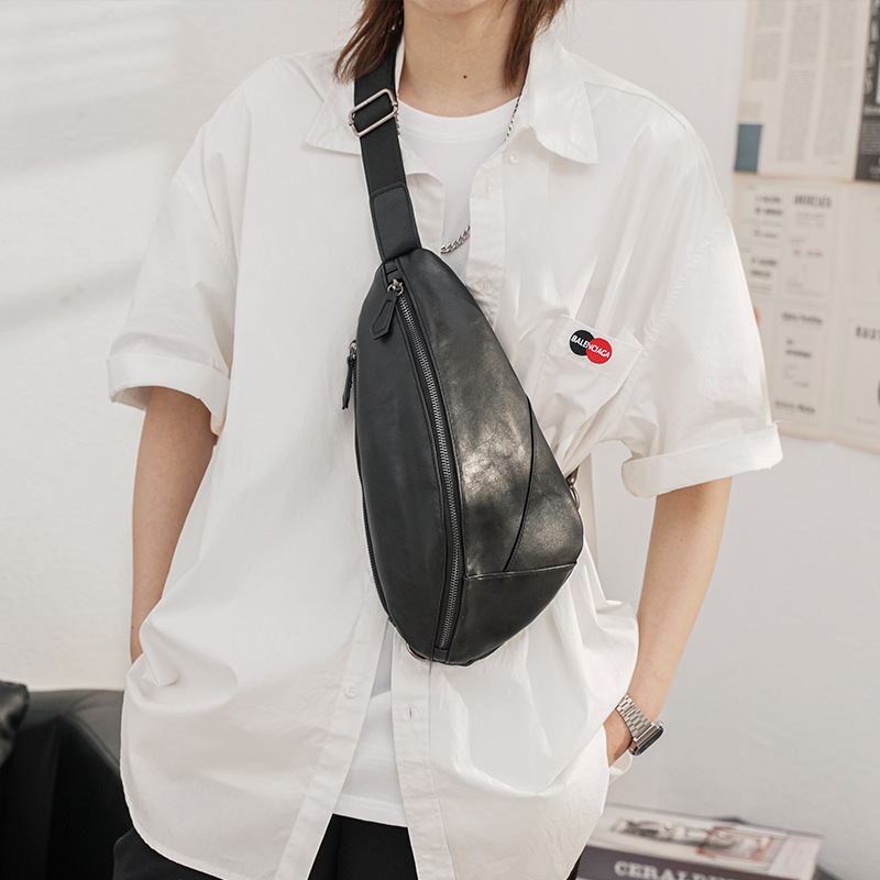 Fashion Dumpling Bag Men Chest - Fashion Harness Men reseña y precio
