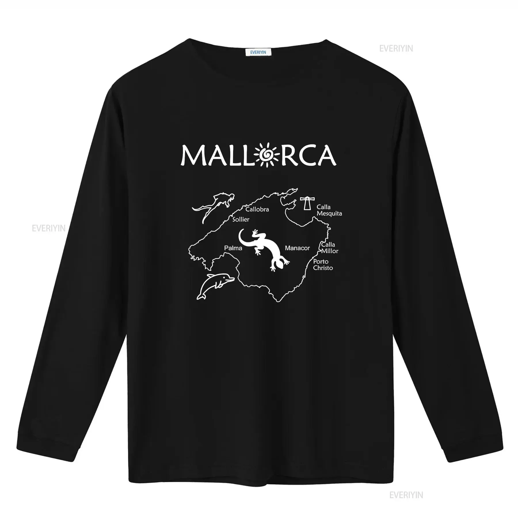 Mallorca Map T Shirt Your trav - Men'S Fashion Guide reseña y precio