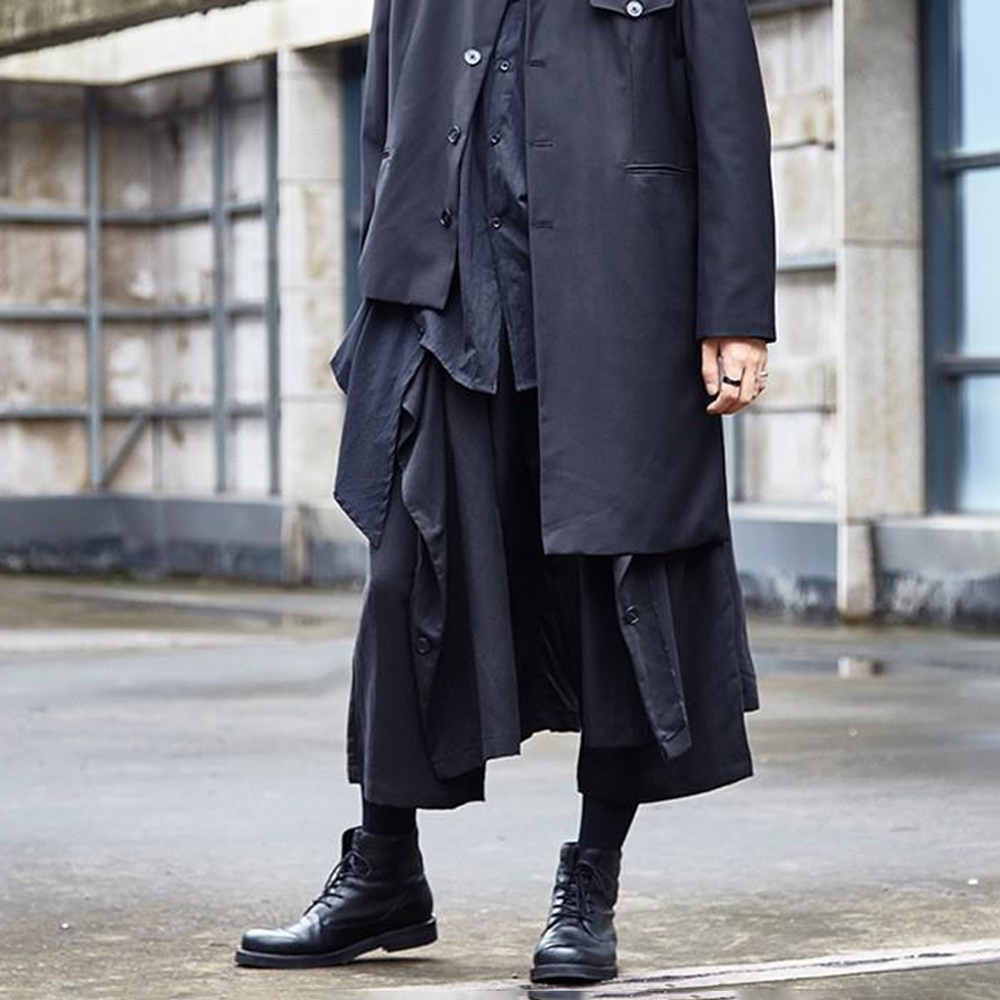 Gothic Dark Pants Y2k Irregula - Mens Fashion Trends 2026 reseña y precio