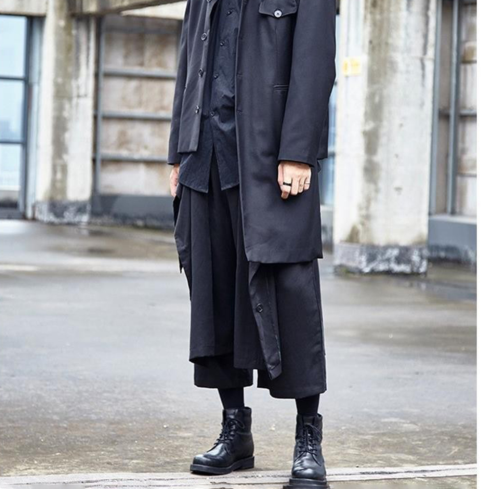 Gothic Dark Pants Y2k Irregula - Mens Fashion Trends 2026 reseña y precio