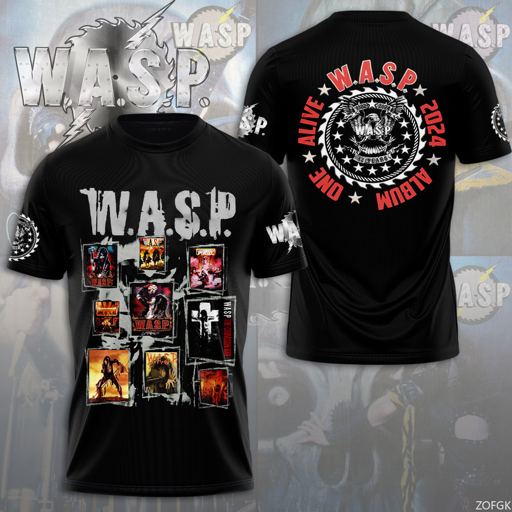W.A.S.P Rock 3D Printing T-shi - Men'S Fashion Y2K reseña y precio