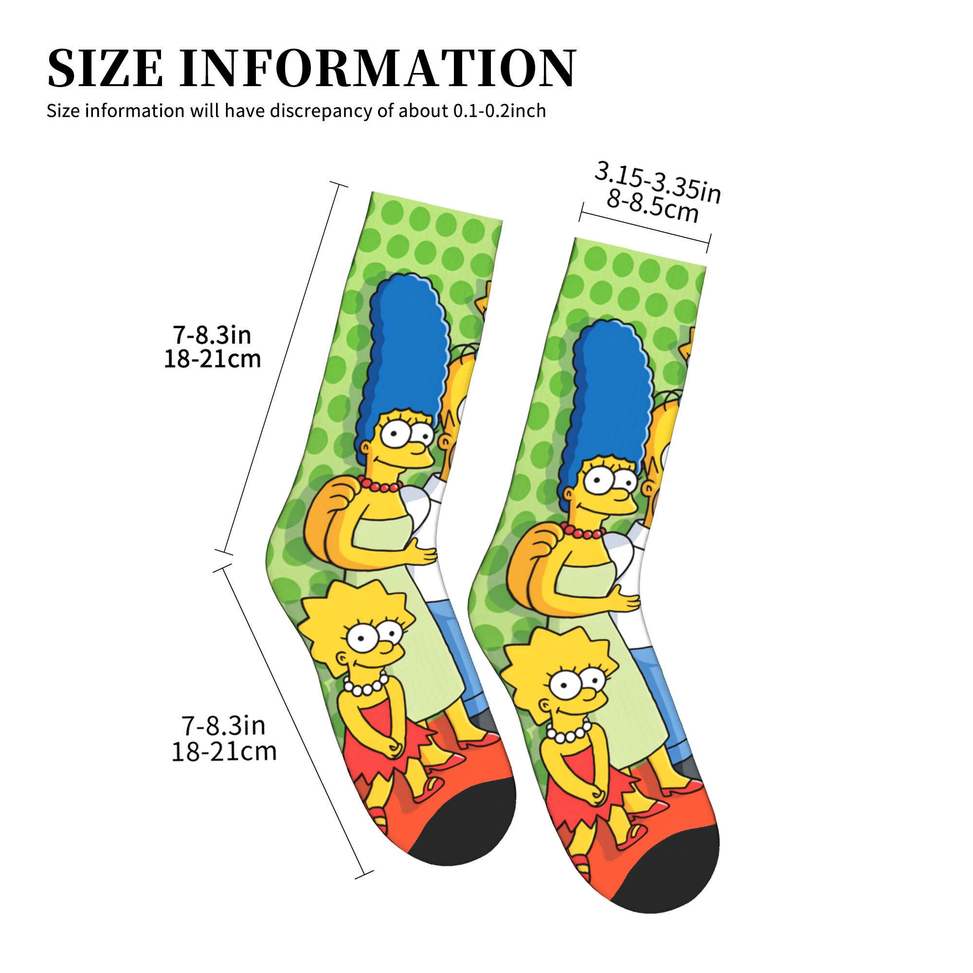 Unisex Men Socks Funny S-Simps - Men'S Fashion Youtube reseña y precio