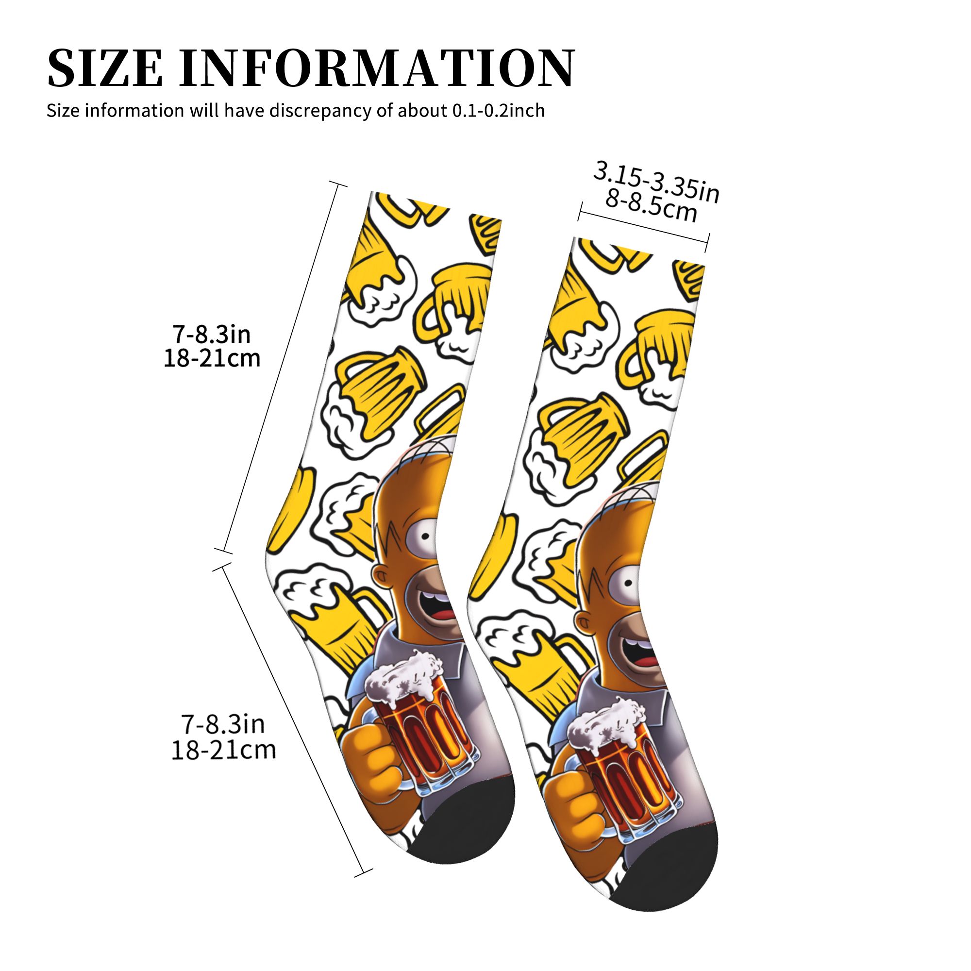 Women Men Socks Funny S-Simpso - Men'S Fashion Youtube reseña y precio