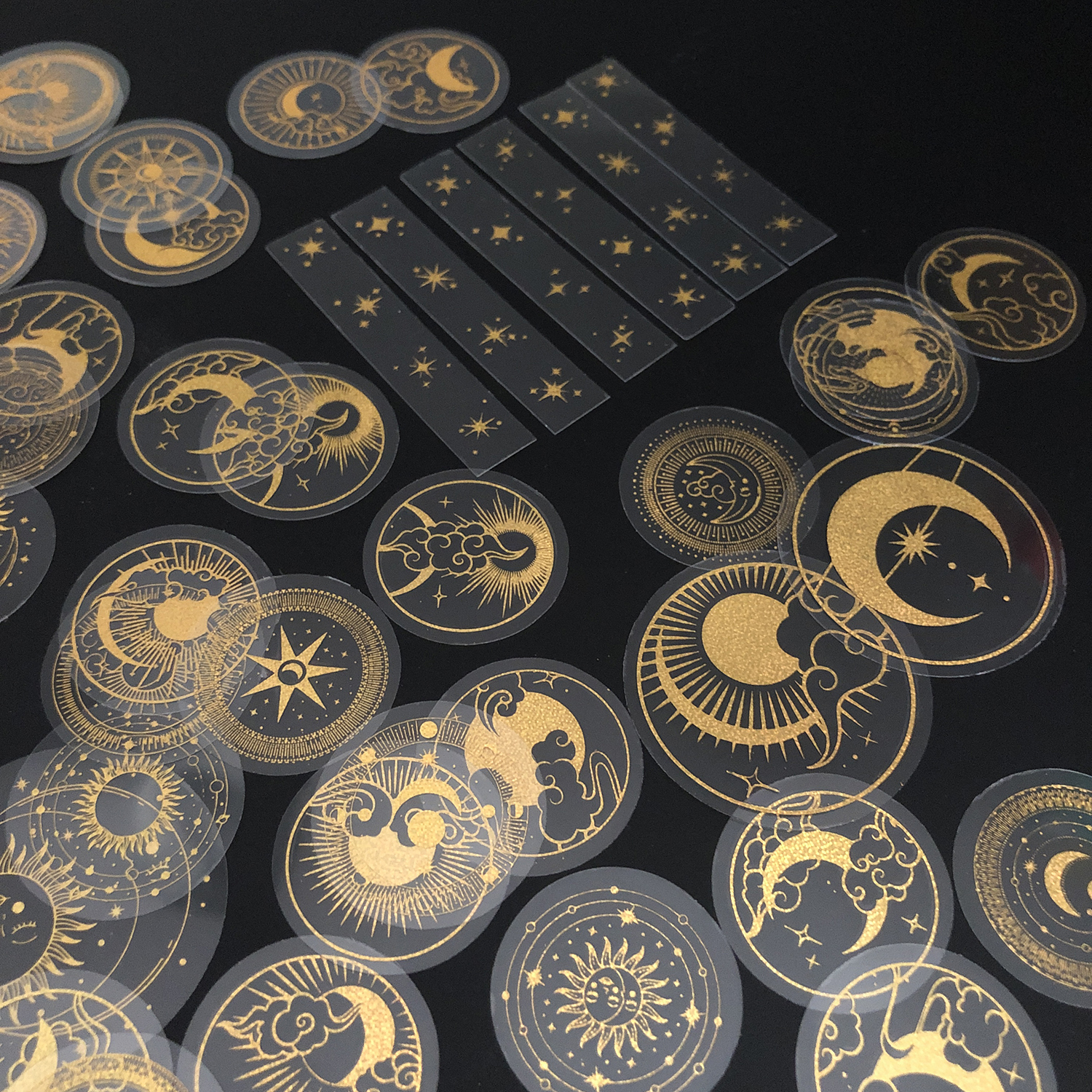 Custom Glitter Gold Stickers W - Men'S Fashion Labels reseña y precio