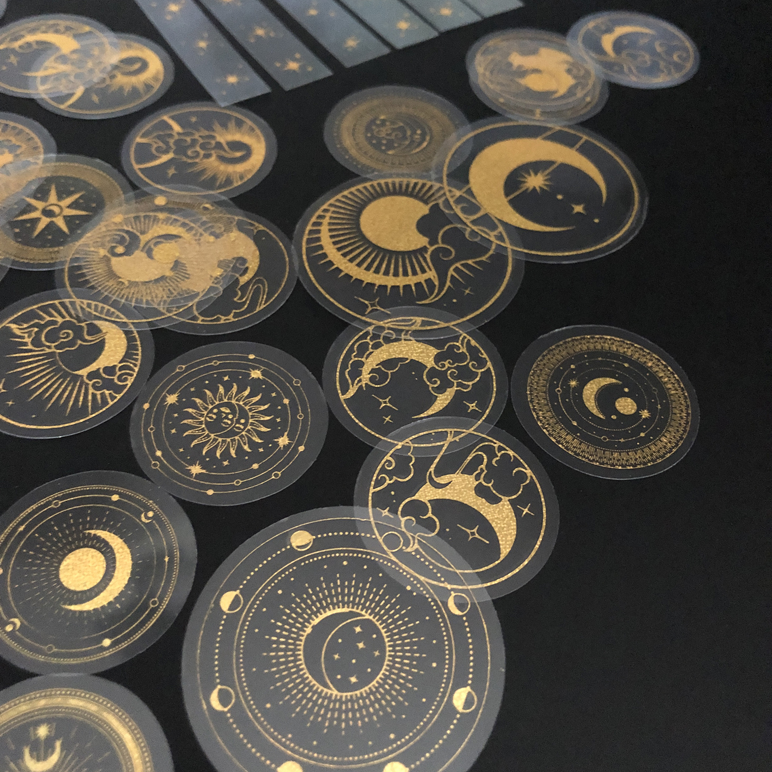 Custom Glitter Gold Stickers W - Men'S Fashion Labels reseña y precio