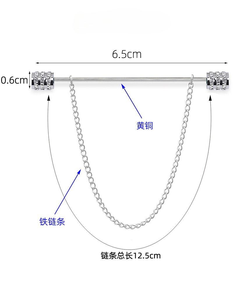 New Men's Brooch for Shirt Sta - Men Fashion Elegant reseña y precio