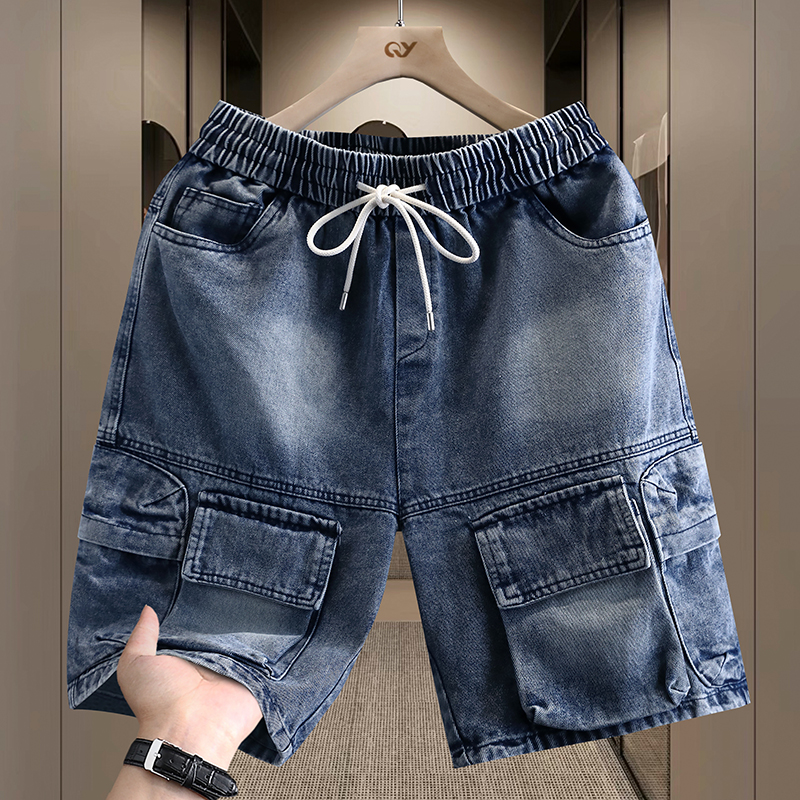 Men's Cargo Shorts New Summer  - Jeans Pants Fashion Men reseña y precio