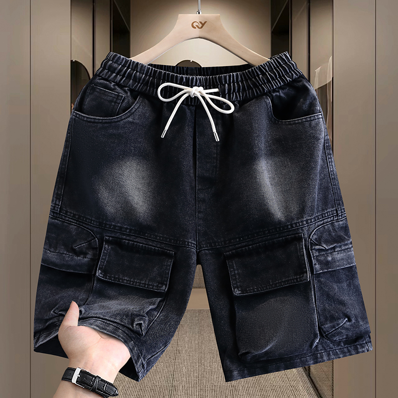 Men's Cargo Shorts New Summer  - Jeans Pants Fashion Men reseña y precio