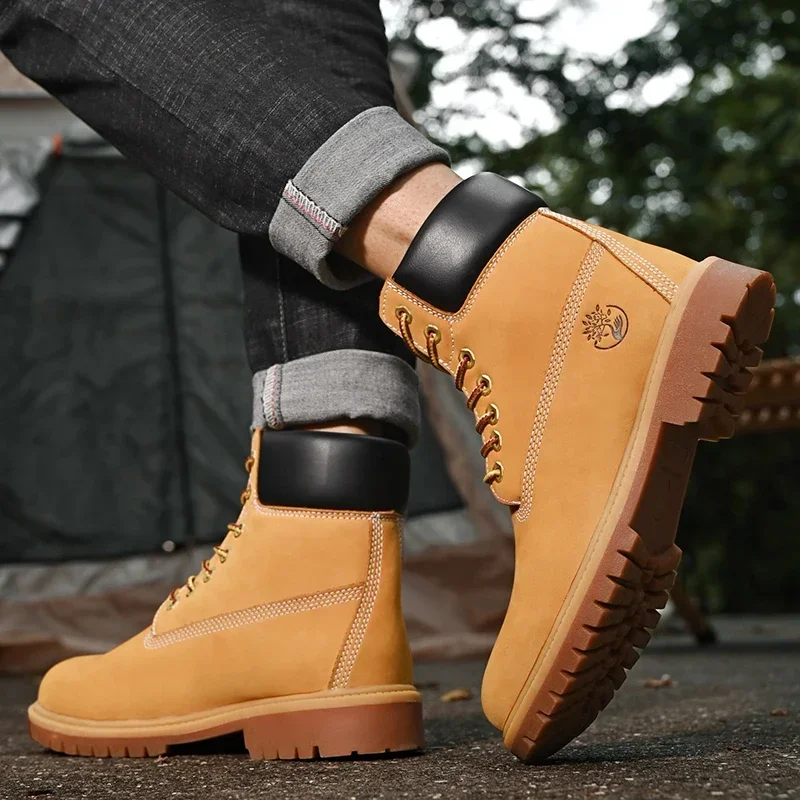 Boots Men High Top Boots High  - Men'S Fashion For 30 Year Olds reseña y precio