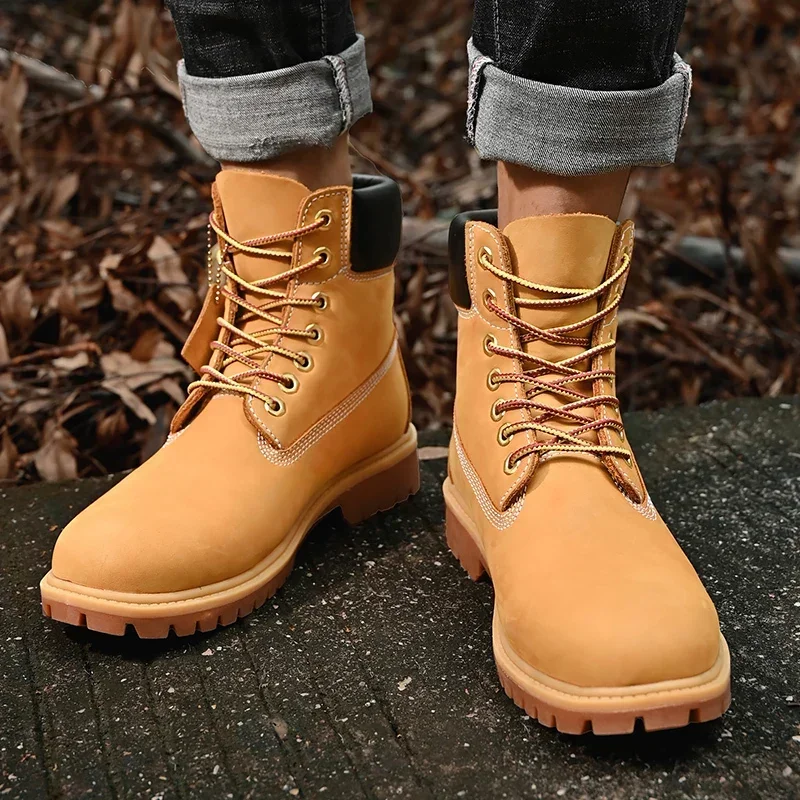 Boots Men High Top Boots High  - Men'S Fashion For 30 Year Olds reseña y precio