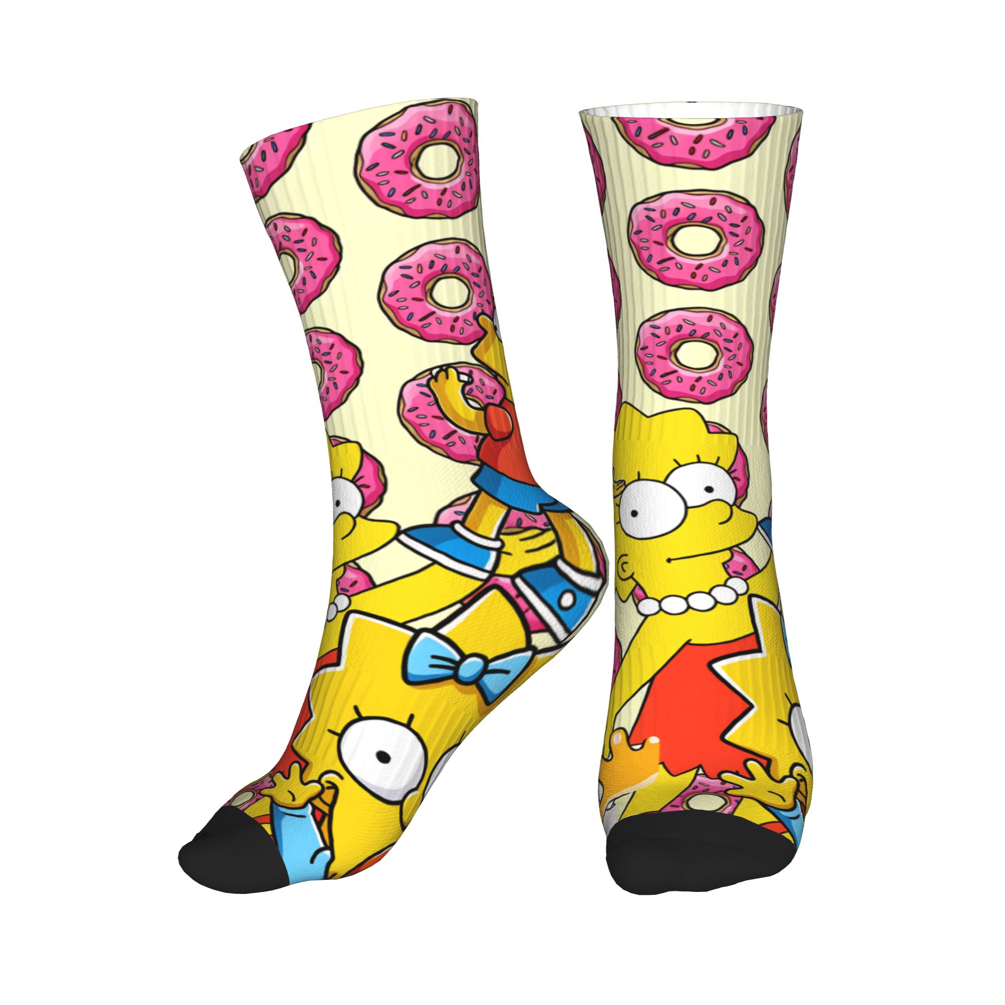 S-Simpsons Family Donut Backgr - Men'S Fashion Youtube reseña y precio